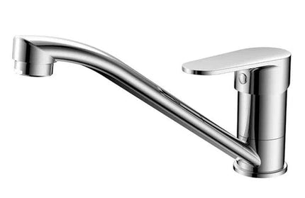 Tap Sink Mixer Deck Long Rounded Lever-Chrome