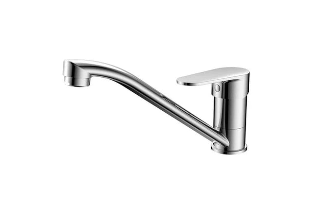 Tap Sink Mixer Deck Long Rounded Lever-Chrome