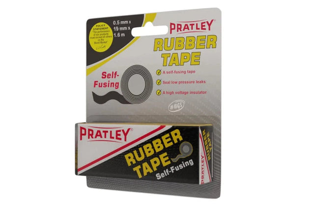 Tape Rubber Pratley-1.6m-Black