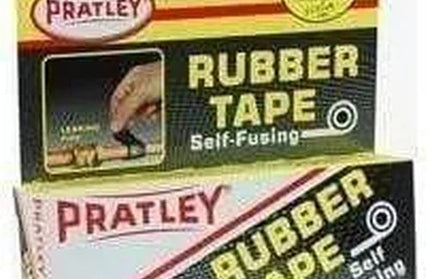 Tape Rubber Pratley-1.6m-Black-