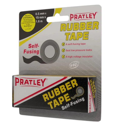 Tape Rubber Pratley-1.6m-Black-