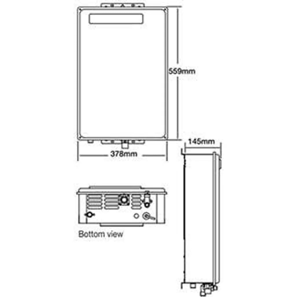 Water Heater Gas Electric Ignition Gasmate Kwikot