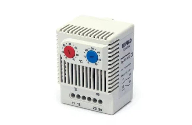 Thermostat Modular DIN LEIPOLD-10𝐴 250𝑉AC NO&NC 0-60℃