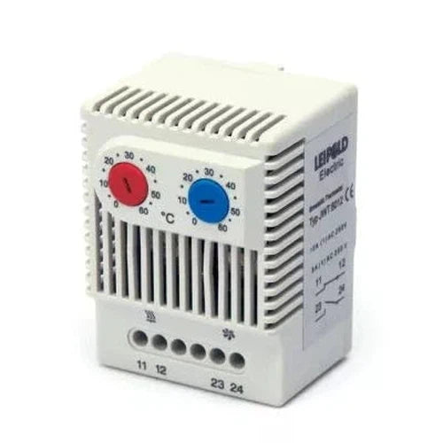 Thermostat Modular DIN LEIPOLD-10𝐴 250𝑉AC NO&NC 0-60℃-