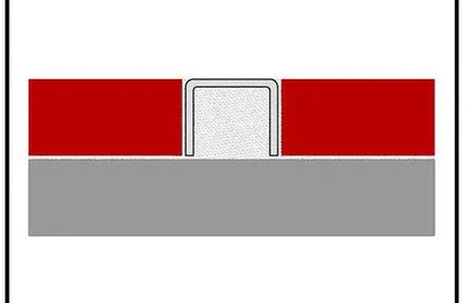 Tile Listello Stainless Steel-12mm-2.5m-