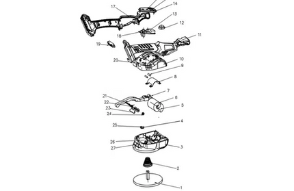Tile Vibrator Cordless 𝑃20ˢ iNGCO [NEW]-Tool Only-