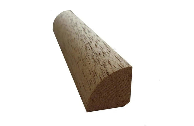 Timber Moulding Quarter 1/4 Round Hardwood-⌀14𝑚𝑚 x 𝐿3.6𝑚