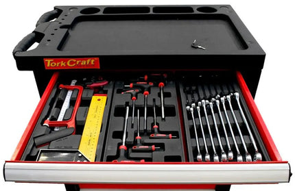 Tool Cabinet 6 Drawer Tork Craft-with Tools(184pc)-