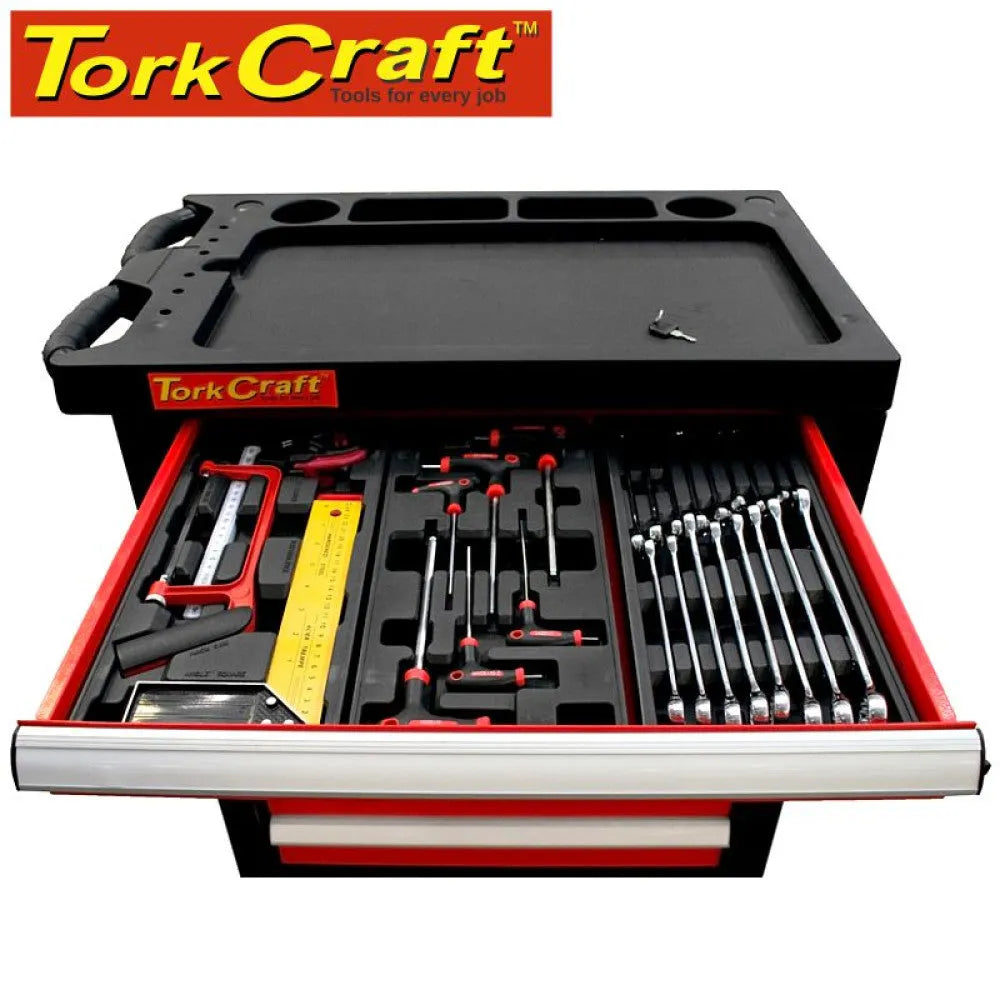 Tool Cabinet 6 Drawer Tork Craft-with Tools(184pc)-
