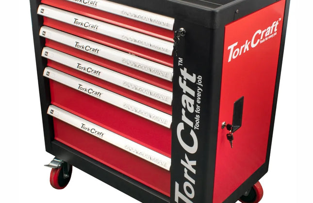 Tool Cabinet 6 Drawer Tork Craft-with Tools(184pc)-