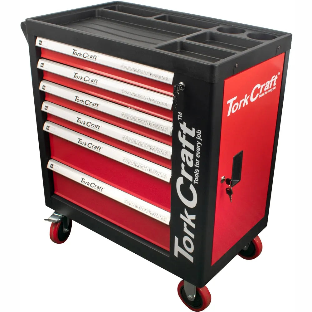 Tool Cabinet 6 Drawer Tork Craft-with Tools(184pc)-