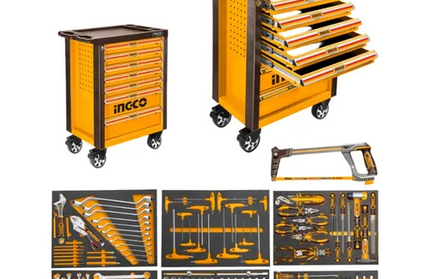 Tool Cabinet 7 Drawer iNGCO-with Tools(328pc)