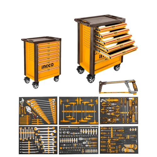 Tool Cabinet 7 Drawer iNGCO-with Tools(328pc)-