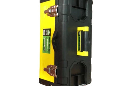 Toolbox Metal & ABS Waldo-W400xD200xH180mm-Black/Yellow-