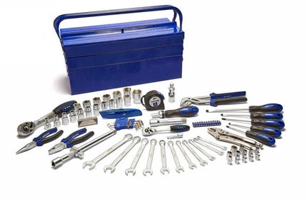 Toolbox Metal Cantilever with Tools 88pc Topline-