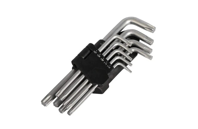 Torx Key Set Long 9pc Generic-Default Title