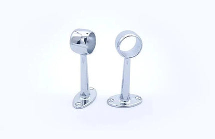 Towel Rail Bracket Through Chrome Plated-⌀19𝑚𝑚-each