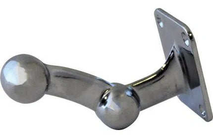 Towel Rail Bracket Twin Chrome Plated-19𝑚𝑚-pair