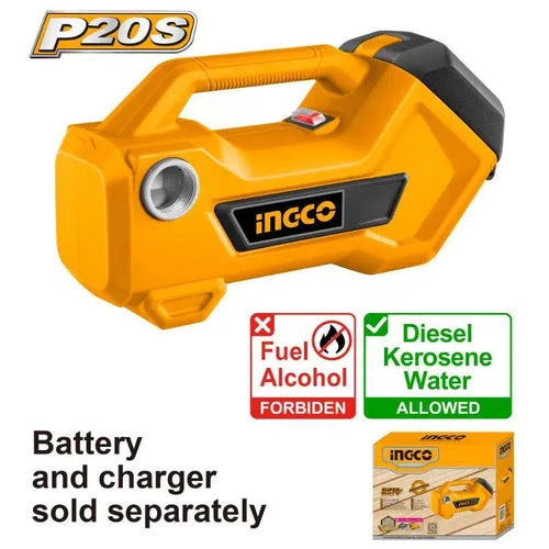 Transfer Pump Cordless 𝑃20ˢ iNGCO-Tool Only-