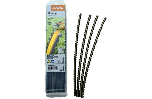 Trimmer Line Precut DuroCut Stihlⓓ-3x185mm (Silver)