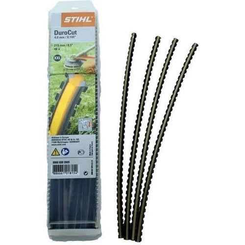 Trimmer Line Precut DuroCut Stihlⓓ-3x185mm (Silver)