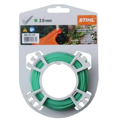 Trimmer Line Round STIHL-🍩 Green ⌀2.0𝑚𝑚 x 𝐿14𝑚