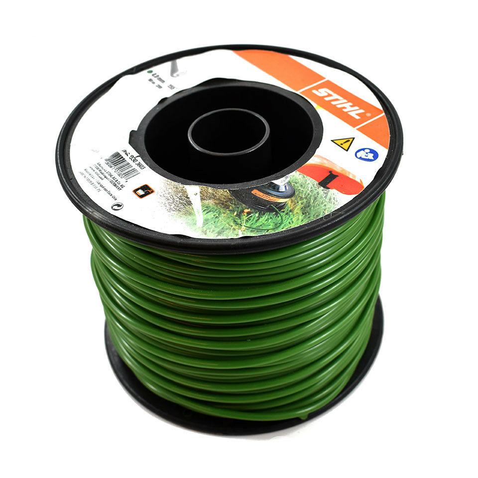 Trimmer Line Round Stihl-Weed Trimmer Blades & Spools-STIHL-Drum.S Dark Green ⌀4.0mm x ℓ87m-diyshop.co.za