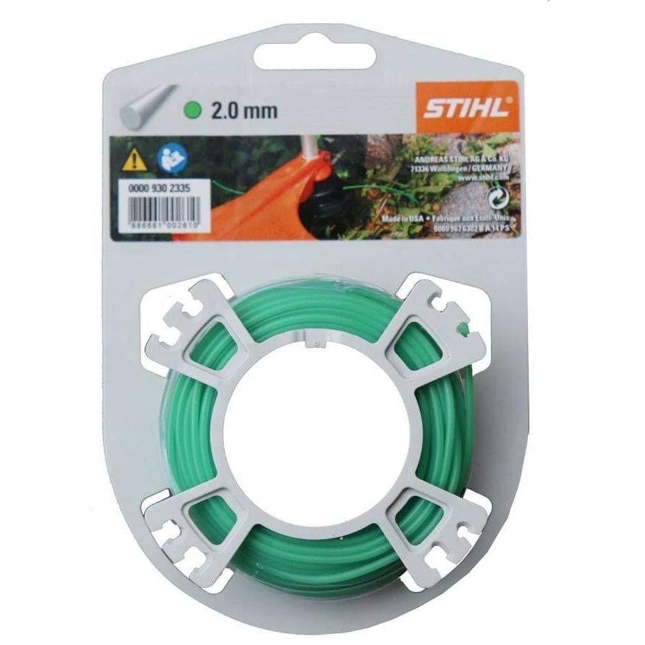 Trimmer Line Round Stihl-Weed Trimmer Blades & Spools-STIHL-Donut Green ⌀2.0mm x ℓ14m-diyshop.co.za