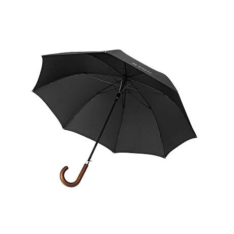 Umbrella Walking Stick with Wooden Handle STIHL-Parasols & Rain Umbrellas-STIHL-diyshop.co.za