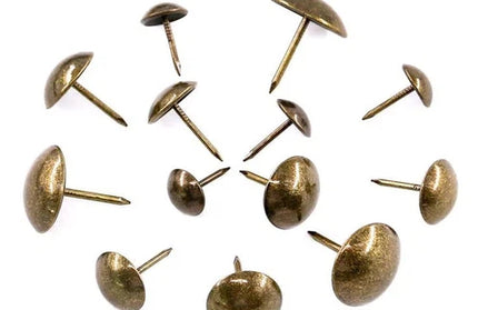 Upholstery Thumb Tacks Chair Nails 𝑝/𝑔ram-5/8"(±2564/𝐾𝑔)-Antique Bronze-