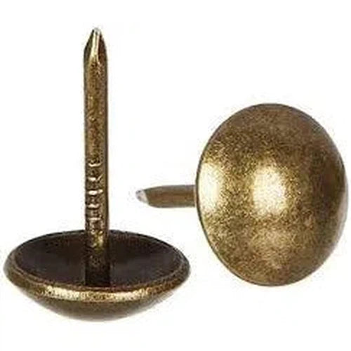 Upholstery Thumb Tacks Chair Nails 𝑝/𝑔ram-5/8"(±2564/𝐾𝑔)-Antique Bronze-