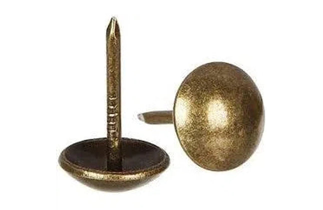 Upholstery Thumb Tacks Chair Nails 𝑝/𝑔ram-5/8"(±2564/𝐾𝑔)-Antique Bronze