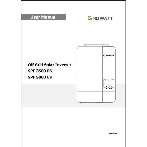 User Manual SPF-5000-ES Growatt-Growatt-diyshop.co.za