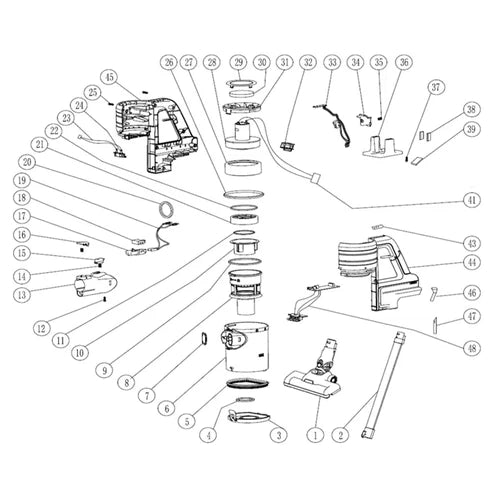 Vacuum Cleaner Cordless 20𝑉 Stick iNGCO