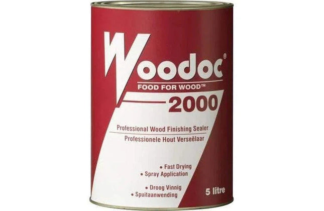 Varnish Polyurethane Indoor Spray Woodoc 2000-5ℓ-Clear-Satin