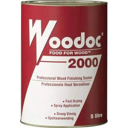 Varnish Polyurethane Indoor Spray Woodoc 2000-5ℓ-Clear-Satin