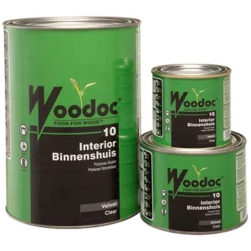 Varnish Polywax Indoor Woodoc 10-1ℓ-Clear-Satin