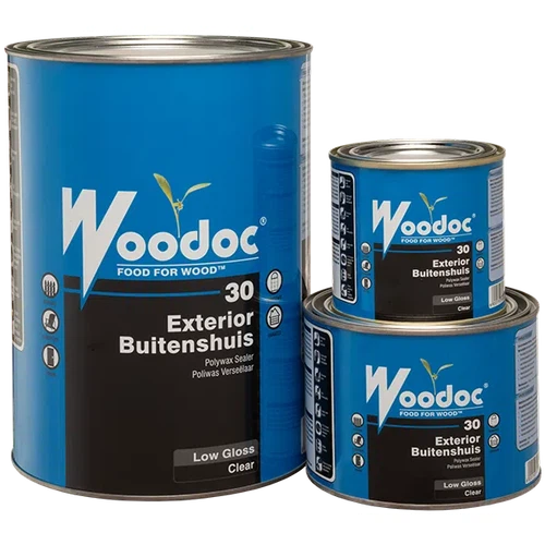 Varnish Polywax Outdoor Woodoc 30-1ℓ-Clear-Satin