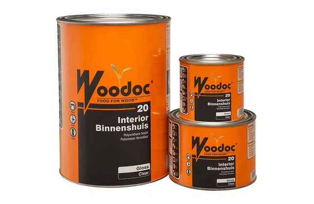 Varnish PU Indoor Woodoc 20-1ℓ-Clear-Gloss