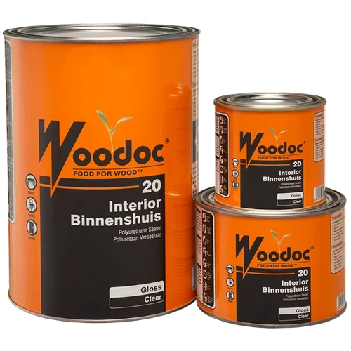Varnish PU Indoor Woodoc 20-1ℓ-Clear-Gloss