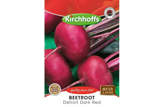 Vegetable Seed Beetroot Kirchhoffs-Detroit Dark Red-Picture Packet