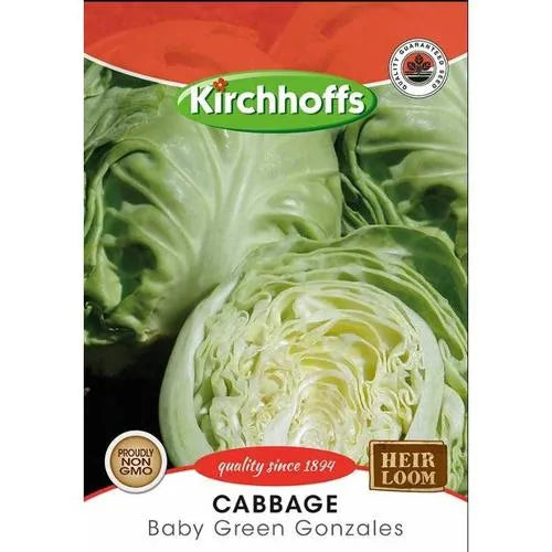 Vegetable Seed Cabbage's Kirchhoffs-Baby Green Gonzales-Picture Packet-