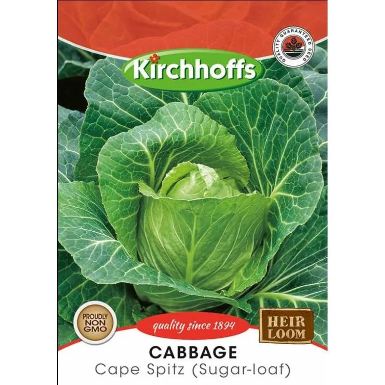 Vegetable Seed Cabbage's Kirchhoffs-Cape Spits (sugarloaf)-Picture Packet-