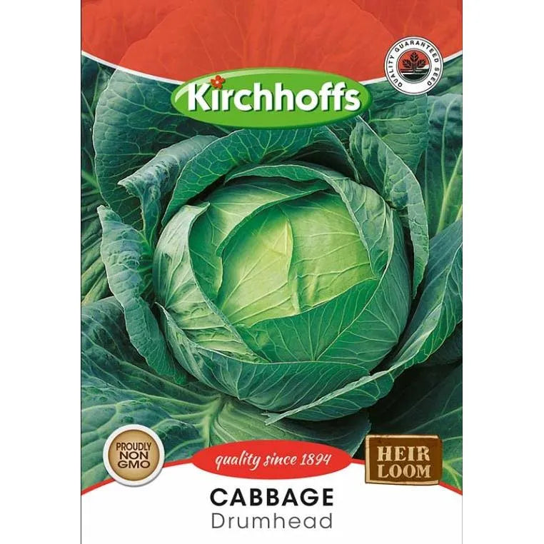 Vegetable Seed Cabbage's Kirchhoffs-Drumhead-Picture Packet-