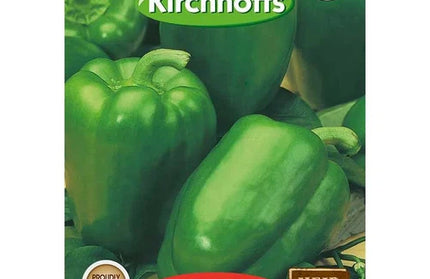 Vegetable Seed Capsicum's Kirchhoffs-Green Pepper California-Picture Packet