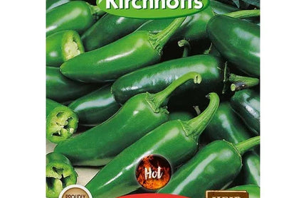 Vegetable Seed Capsicum's Kirchhoffs-Pepper Jalapeno-Picture Packet
