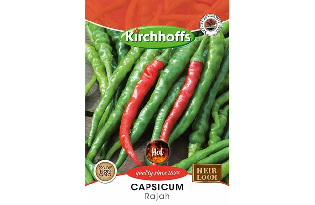 Vegetable Seed Capsicum's Kirchhoffs-Rajah-Picture Packet