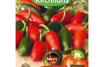 Vegetable Seed Capsicum's Kirchhoffs-Serano Chilli-Picture Packet