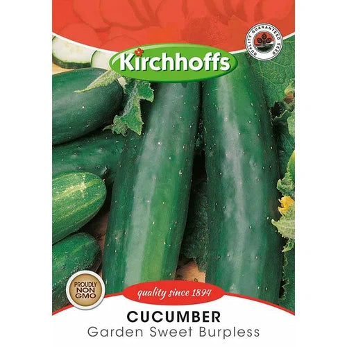 Vegetable Seed Cucumber's Kirchhoffs-Garden Sweet Burpless-Picture Packet-