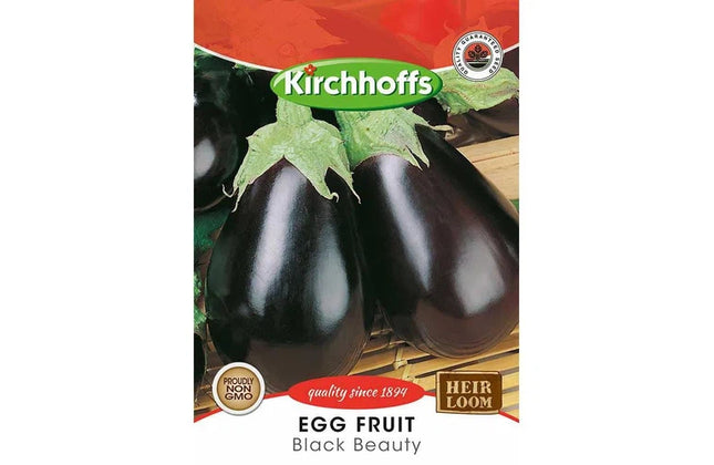 Vegetable Seed Egg Fruit Kirchhoffs-Black Beauty-Picture Packet